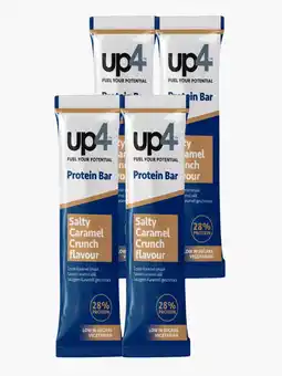 Flink up4 Protein bar 40% salted caramel crunch 45g 4x aanbieding