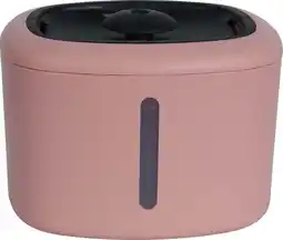 Intratuin Boony drinkfontein hond / kat Aquabella roze 20,5 x 18 x 15 cm aanbieding