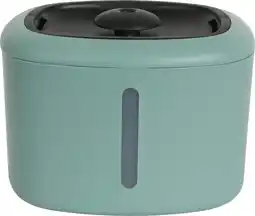 Intratuin Boony drinkfontein hond / kat Aquabella groen 20,5 x 18 x 15 cm aanbieding