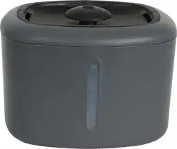 Intratuin Boony drinkfontein hond / kat Aquabella antraciet 20,5 x 18 x 15 cm aanbieding