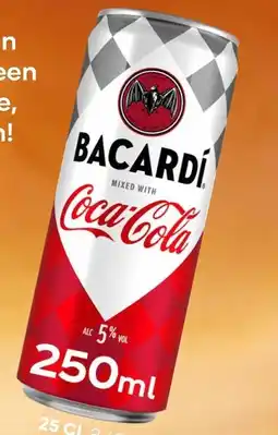 Mitra Bacardi Coca-Cola aanbieding