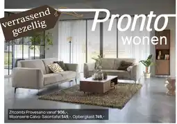 Pronto wonen Pronto wonen aanbieding