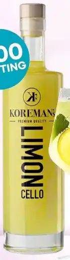 Mitra Koreman's Limoncello aanbieding