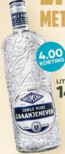 Mitra Boomsma Jonge Graanjenever aanbieding