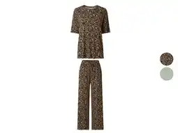 Lidl ESMARA Dames geribde pyjama aanbieding