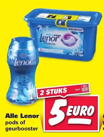 Nettorama Alle Lenor aanbieding