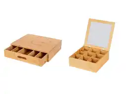 Lidl WENKO Bamboe thee- of koffiedoos aanbieding