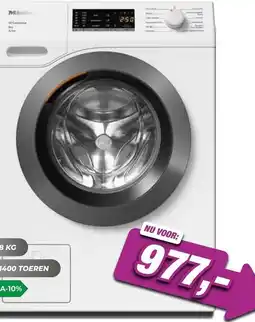 EP Beerepoot Miele wasmachine aanbieding