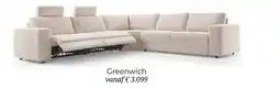 Baenks Greenwich aanbieding