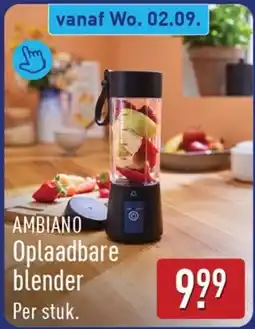 ALDI Ambiano Oplaadbare blender aanbieding