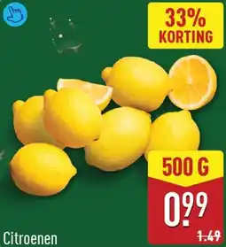 ALDI Citroenen aanbieding
