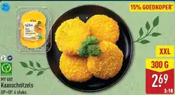 ALDI My Vay Kaasschnitzels aanbieding
