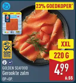 ALDI Golden Seafood Gerookte zalm aanbieding
