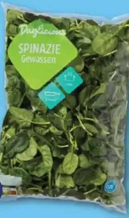 ALDI Daylicious Spinazie Gewassen aanbieding