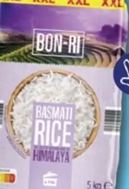ALDI Bon-Ri Basmati Rice Himalaya aanbieding