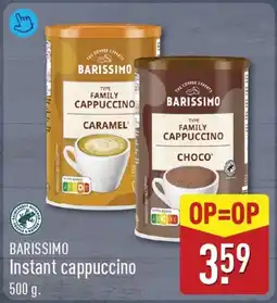 ALDI Barissimo Instant cappuccino aanbieding