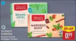ALDI Westminster Kruidenthee aanbieding