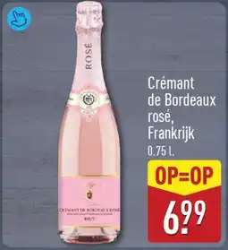 ALDI Crémant de Bordeaux rosé aanbieding
