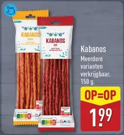 ALDI Kabanos aanbieding