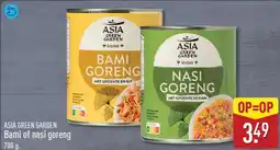 ALDI Asia Green Garden Bami of nasi goreng aanbieding