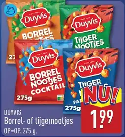 ALDI Duyvis Borrel of tijgernootjes aanbieding