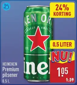 ALDI Heineken Premium pilsener aanbieding