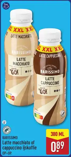 ALDI Barissimo Latte macchiato of cappuccino ijskoffie aanbieding