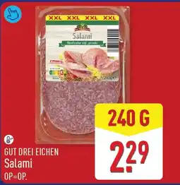 ALDI Gut Drei Eichen Salami aanbieding