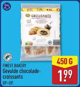 ALDI Finest Bakery Gevulde chocolade croissants aanbieding