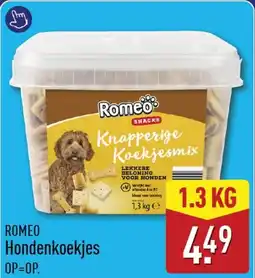 ALDI Romeo Hondenkoekjes aanbieding