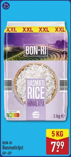 ALDI Bon-ri Basmatirijst aanbieding