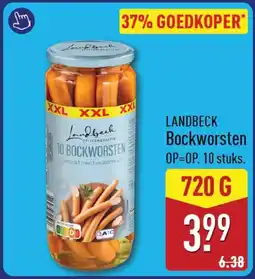 ALDI Landbeck Bockworsten aanbieding
