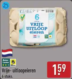 ALDI Vrije uitloopeieren aanbieding