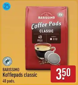 ALDI Barissimo Koffiepads classic aanbieding