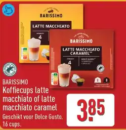 ALDI Barissimo Koffiecups latte macchiato of latte macchiato caramel aanbieding