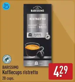 ALDI Barissimo Koffiecups ristretto aanbieding