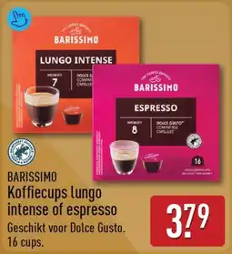 ALDI Barissimo Koffiecups lungo intense of espresso aanbieding