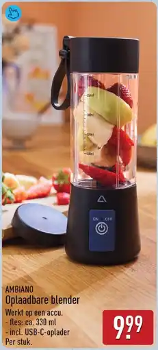 ALDI Ambiano Oplaadbare blender aanbieding