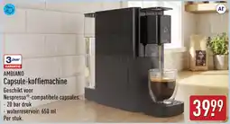 ALDI Ambiano Capsule-koffiemachine aanbieding