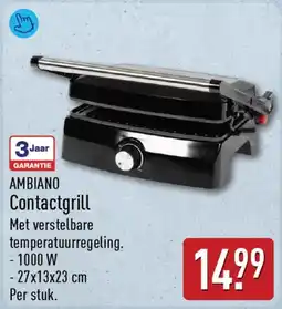 ALDI Ambiano Contactgrill aanbieding