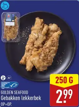 ALDI Golden Seafood Gebakken lekkerbek aanbieding