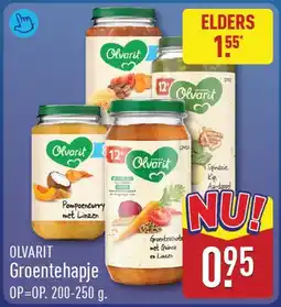 ALDI Olvarit Groentehapje aanbieding