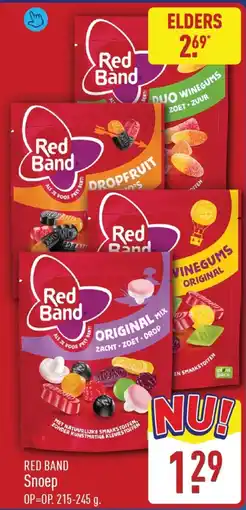 ALDI Red Band Snoep aanbieding