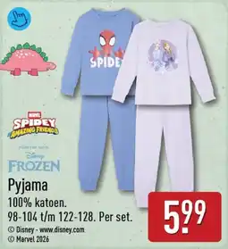 ALDI Pyjama aanbieding
