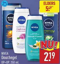 ALDI Nivea Douchegel aanbieding