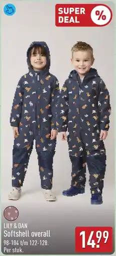ALDI Lily & Dan Softshell overall aanbieding