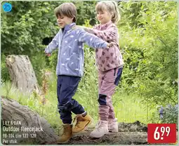 ALDI Lily & Dan Outdoor fleecejack aanbieding