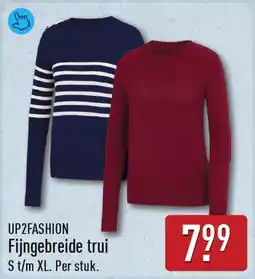 ALDI Up2fashion Fijngewerkt trui aanbieding
