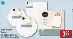 ALDI Home Creation Canvas aanbieding