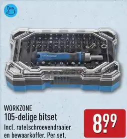 ALDI Workzone 105-delige bitset aanbieding